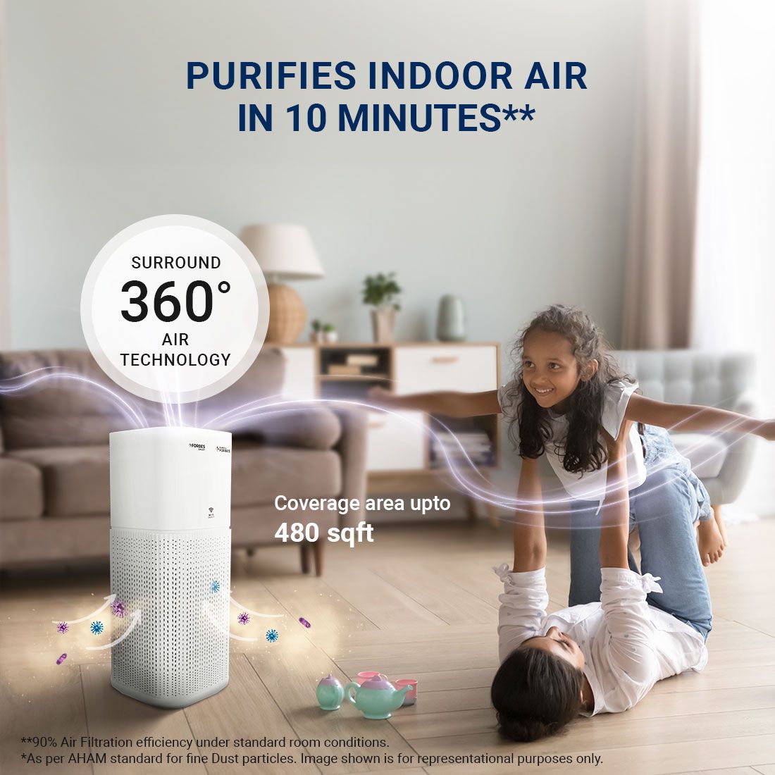 Forbes Smart 500 Surround 360° Air Purifier - Image 8