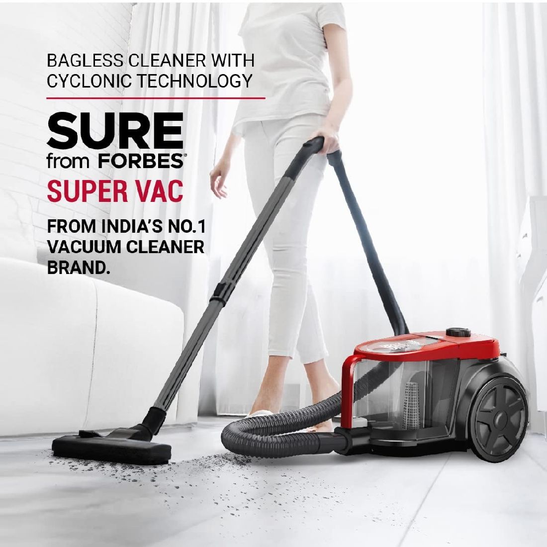 Forbes Super Vac Canister Vacuum Cleaner - Image 8